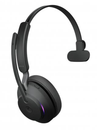 Фотография товара 'Jabra Evolve2 65, Link380c UC Mono Black Bluetooth 5.0'