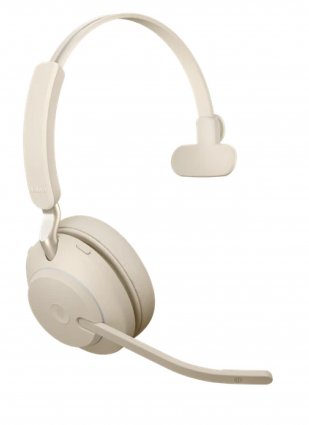 Фотография товара 'Jabra Evolve2 65, Link380c MS Mono Beige Bluetooth 5.0'