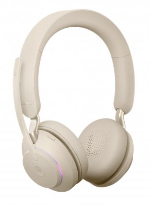 Фотография товара 'Jabra Evolve2 65, Link380c MS Stereo Beige Bluetooth 5.0'