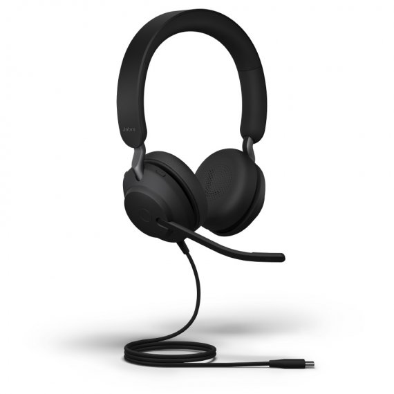 Фотография товара 'Jabra Evolve2 40, USB-A, UC Stereo Проводная гарнитура, подключение USB-A'