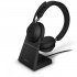 Фотография товара 'Jabra Evolve2 65, Link380c MS Stereo Stand Black Bluetooth 5.0'