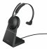 Фотография товара 'Jabra Evolve2 65, Link380a UC Mono Stand Black Bluetooth 5.0'