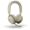 Jabra Evolve2 75, Link380a MS Stereo Beige Оголовье; Накладные наушники